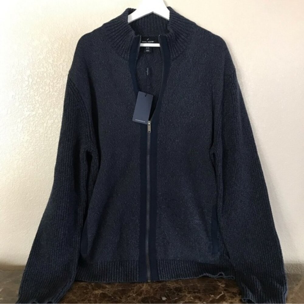 Daniel Hechter Paris Mock-Neck Knit Sweater XXL